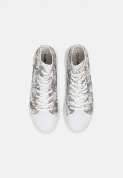 YOURTURN UNISEX - Sneakers Alte - White/grey -Youturn Abbigliamento Negozio 0056918528ba4bdc911a8cf9c1893f8d