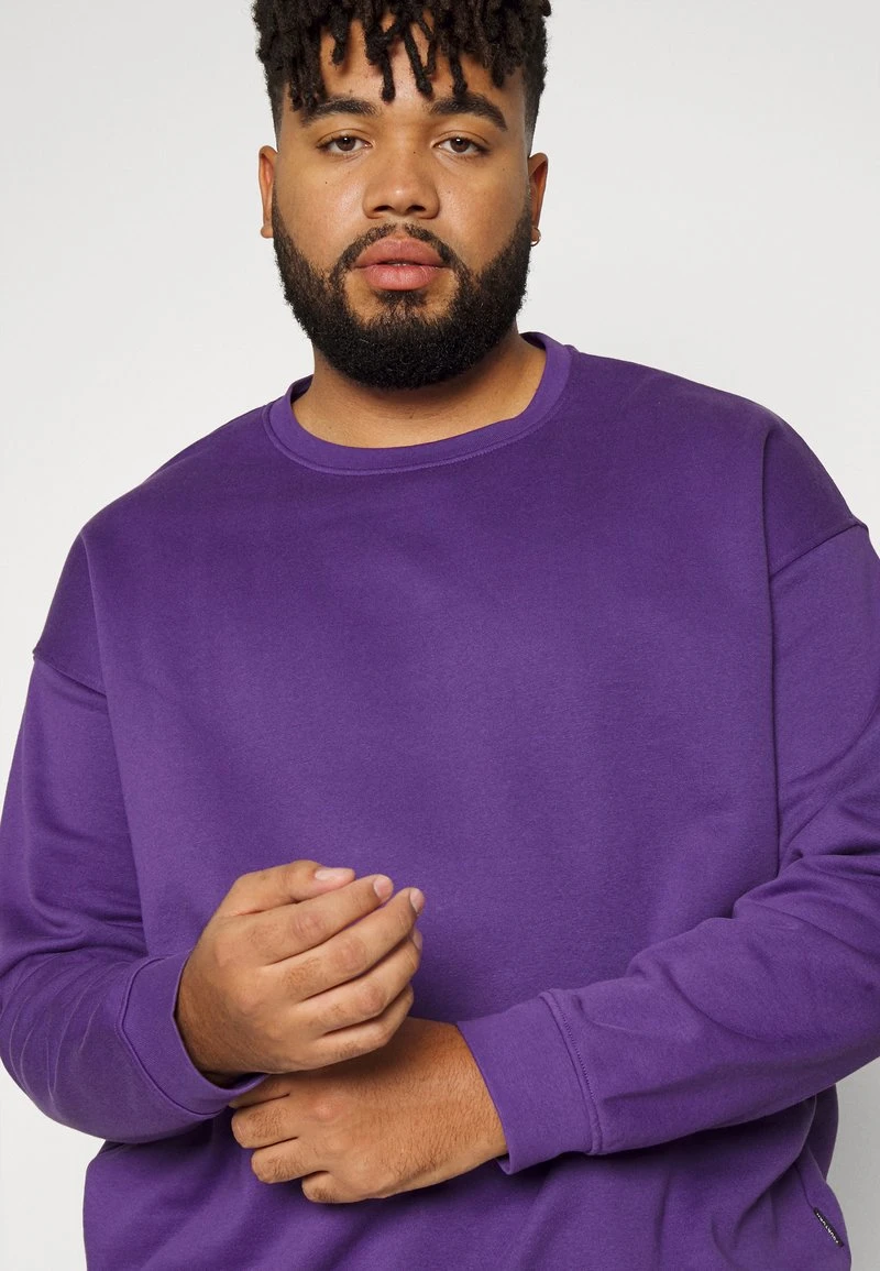 YOURTURN UNISEX 2 PACK - Felpa - Purple/black 7 YOURTURN UNISEX 2 PACK - Felpa - Purple/black - immagine 5