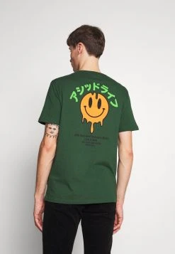 YOURTURN Unisex T-shirt Con Stampa - Green