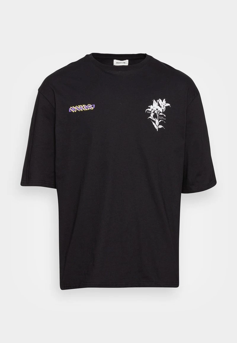 YOURTURN GRAPHIC T-SHIRT BEYOND UNISEX - T-shirt Con Stampa - Black 6 YOURTURN GRAPHIC T-SHIRT BEYOND UNISEX - T-shirt Con Stampa - Black - immagine 4