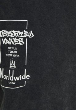 YOURTURN PRINT WASH UNISEX - T-shirt Con Stampa - Black -Youturn Abbigliamento Negozio 06943820840f4be1b34255108779d04e