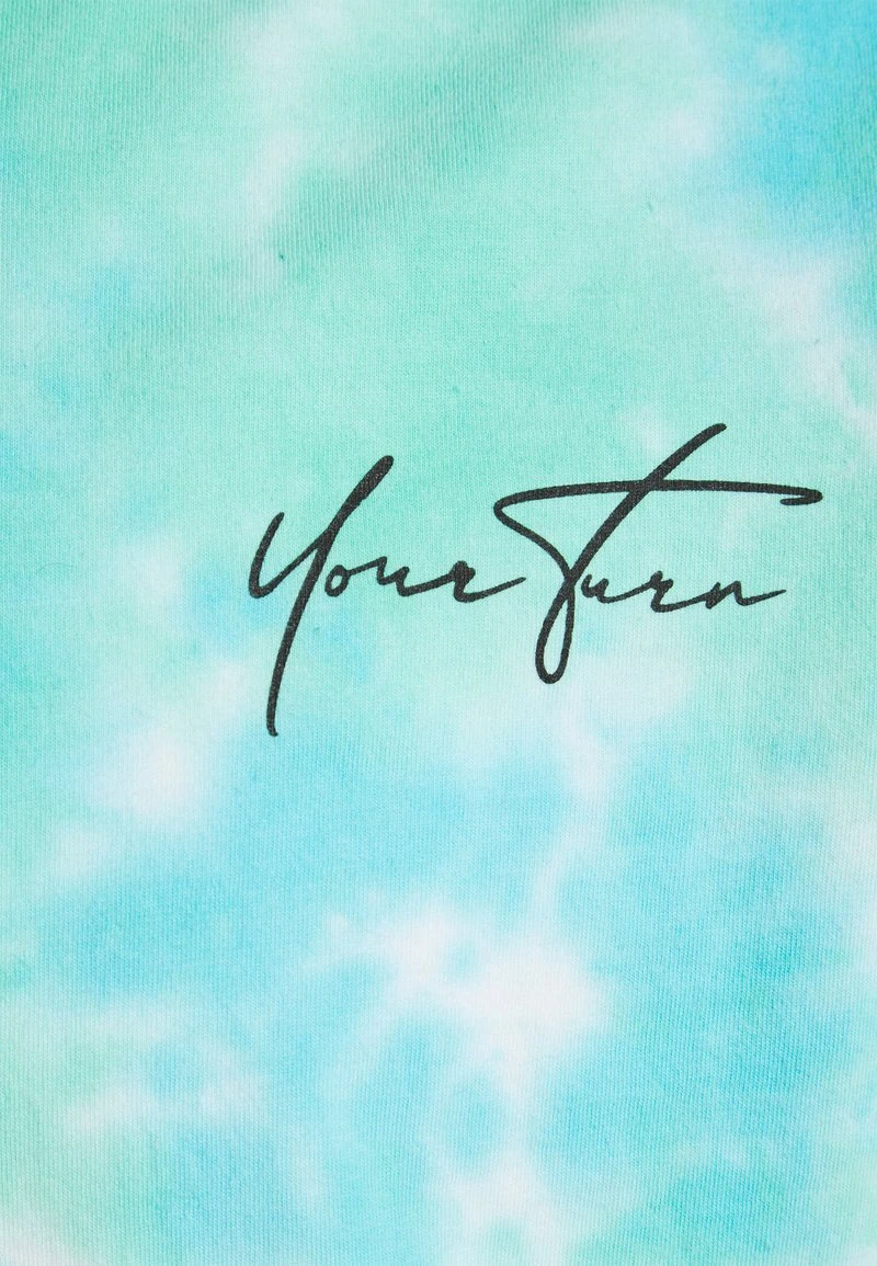 YOURTURN UNISEX - T-shirt Con Stampa - Blue/green 5 YOURTURN UNISEX - T-shirt Con Stampa - Blue/green - immagine 3