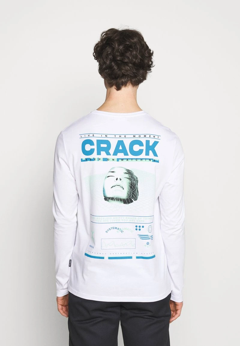 YOURTURN Maglietta A Manica Lunga - White, Uomo 5 YOURTURN Maglietta A Manica Lunga - White, Uomo - immagine 3