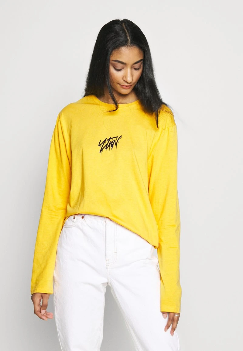 YOURTURN Maglietta A Manica Lunga - Yellow, Unisex 6 YOURTURN Maglietta A Manica Lunga - Yellow, Unisex - immagine 4