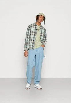 YOURTURN UNISEX BAGGY CARPENTER DENIM - Jeans Baggy - Light Blue Denim -Youturn Abbigliamento Negozio 0c6436b7b59641548f23547ac69f6347