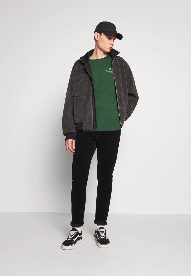 YOURTURN Unisex T-shirt Con Stampa - Green 4 YOURTURN Unisex T-shirt Con Stampa - Green - immagine 2