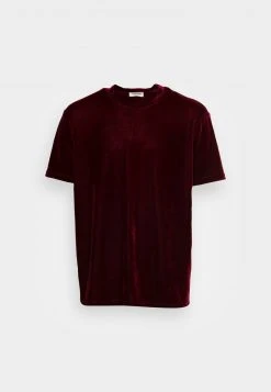 YOURTURN VELVET UNISEX - T-shirt Basic - Bordeaux -Youturn Abbigliamento Negozio 1037990750954eddab09124baf17d064