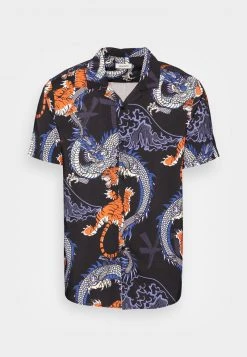 YOURTURN UNISEX - Camicia - Black -Youturn Abbigliamento Negozio 13977ae5948b4630adea9cf8cfa73675