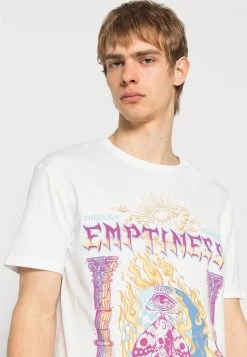 YOURTURN EMPTINESS GRAPHIC T-SHIRT UNISEX - T-shirt Con Stampa - White -Youturn Abbigliamento Negozio 146abf76c60a40d5afb9d90154756221