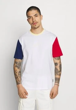 YOURTURN UNISEX - T-shirt Con Stampa - White/blue/red