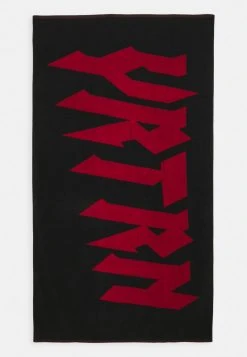 YOURTURN BEACH TOWEL 180x100CM 500 GSM - Asciugamano - Black/red, Uomo
