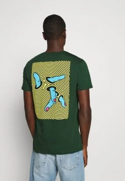 YOURTURN T-shirt Con Stampa - Dark Green, Unisex -Youturn Abbigliamento Negozio 1adb6d14fe50459faf34f1080b2fdd7c