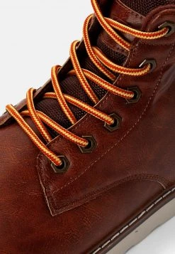 YOURTURN Unisex Stivaletti Stringati - Cognac -Youturn Abbigliamento Negozio 1f49cad347b842158b68f3fee7f57bb4