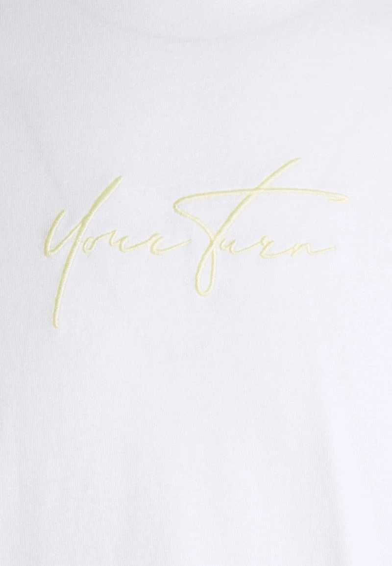 YOURTURN UNISEX - T-shirt Con Stampa - White/blue/red 8 YOURTURN UNISEX - T-shirt Con Stampa - White/blue/red - immagine 6