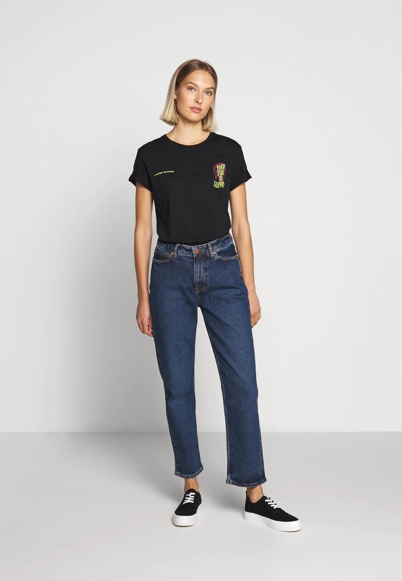 YOURTURN T-shirt Con Stampa - Black, Unisex 8 YOURTURN T-shirt Con Stampa - Black, Unisex - immagine 6