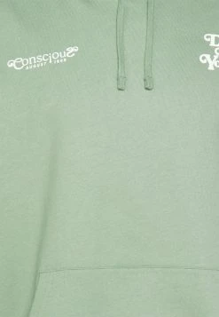 YOURTURN RETRO PRINT HOODIE UNISEX - Felpa Con Cappuccio - Green -Youturn Abbigliamento Negozio 246c65ff530a4a619f2d40b124d113e8