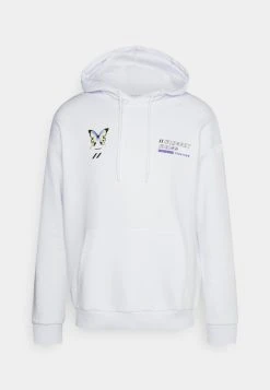 YOURTURN WINCENT WEISS - Felpa Con Cappuccio - White, Unisex -Youturn Abbigliamento Negozio 251990cef81d4a1bb0543e01502c98d3