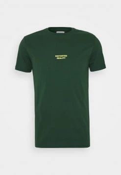 YOURTURN T-shirt Con Stampa - Dark Green, Unisex -Youturn Abbigliamento Negozio 288c4600d31542a0bd24360a0bc1903c