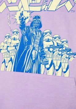 YOURTURN PINK STARWARS SWEAT UNISEX - Felpa Con Cappuccio - Lilac -Youturn Abbigliamento Negozio 293d71c6eb2a464ebecef554491b68ca