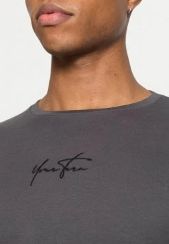 YOURTURN UNISEX - Maglietta A Manica Lunga - Dark Grey -Youturn Abbigliamento Negozio 2ca5afe0fc254924a31b11353b8b94f7