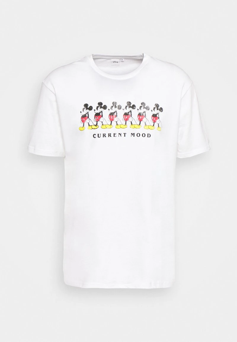 YOURTURN CURRENT MOOD TEE UNISEX - T-shirt Con Stampa - White 6 YOURTURN CURRENT MOOD TEE UNISEX - T-shirt Con Stampa - White - immagine 4