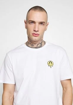 YOURTURN Unisex T-shirt Con Stampa - White -Youturn Abbigliamento Negozio 36499669e2864d85abe69e0806007c27