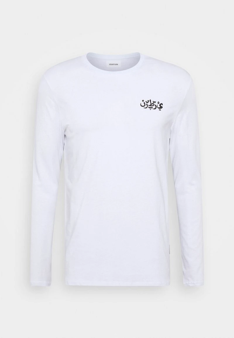 YOURTURN Maglietta A Manica Lunga - White, Donna 6 YOURTURN Maglietta A Manica Lunga - White, Donna - immagine 4