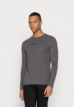 YOURTURN UNISEX - Maglietta A Manica Lunga - Dark Grey