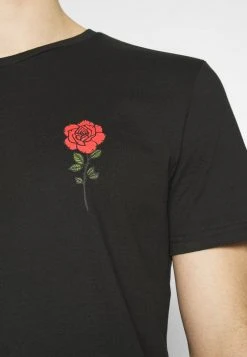 YOURTURN Unisex T-shirt Con Stampa - Black -Youturn Abbigliamento Negozio 40349a33147744b689f0a71df6a3fc85