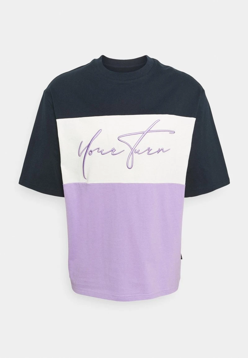 YOURTURN UNISEX - T-shirt Con Stampa - Dark Blue 3 YOURTURN UNISEX - T-shirt Con Stampa - Dark Blue