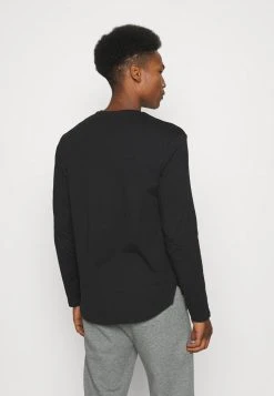 YOURTURN Unisex Maglietta A Manica Lunga - Black -Youturn Abbigliamento Negozio 413e524b477d4e4aa0bc1feb2f09091f