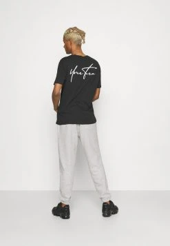 YOURTURN UNISEX - Pantaloni Sportivi - Mottled Light Grey -Youturn Abbigliamento Negozio 44af697d8af34693a7b3385401313f6d