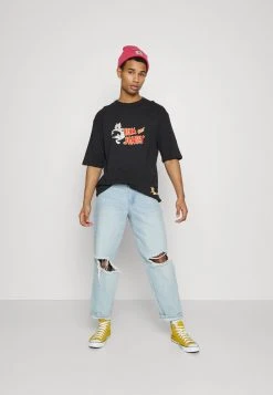 YOURTURN UNISEX TOM & JERRY TEE - T-shirt Con Stampa - Black -Youturn Abbigliamento Negozio 46a6a1318c3042b8a532e4dd6bcf98b1