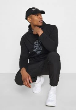 YOURTURN UNISEX - Pantaloni Sportivi - Black -Youturn Abbigliamento Negozio 4881742d8dfe4320b19c99b13ead8514