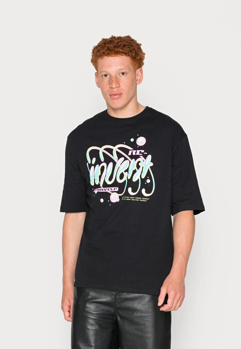 YOURTURN UNISEX - T-shirt Con Stampa - Black 3 YOURTURN UNISEX - T-shirt Con Stampa - Black