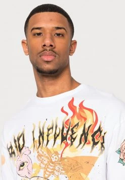 YOURTURN GRAPHIC SHIRT UNISEX - Maglietta A Manica Lunga - White 11 YOURTURN GRAPHIC SHIRT UNISEX - Maglietta A Manica Lunga - White -Youturn Abbigliamento Negozio 50d8f8b583e642c8a6e563fbc8c9312f