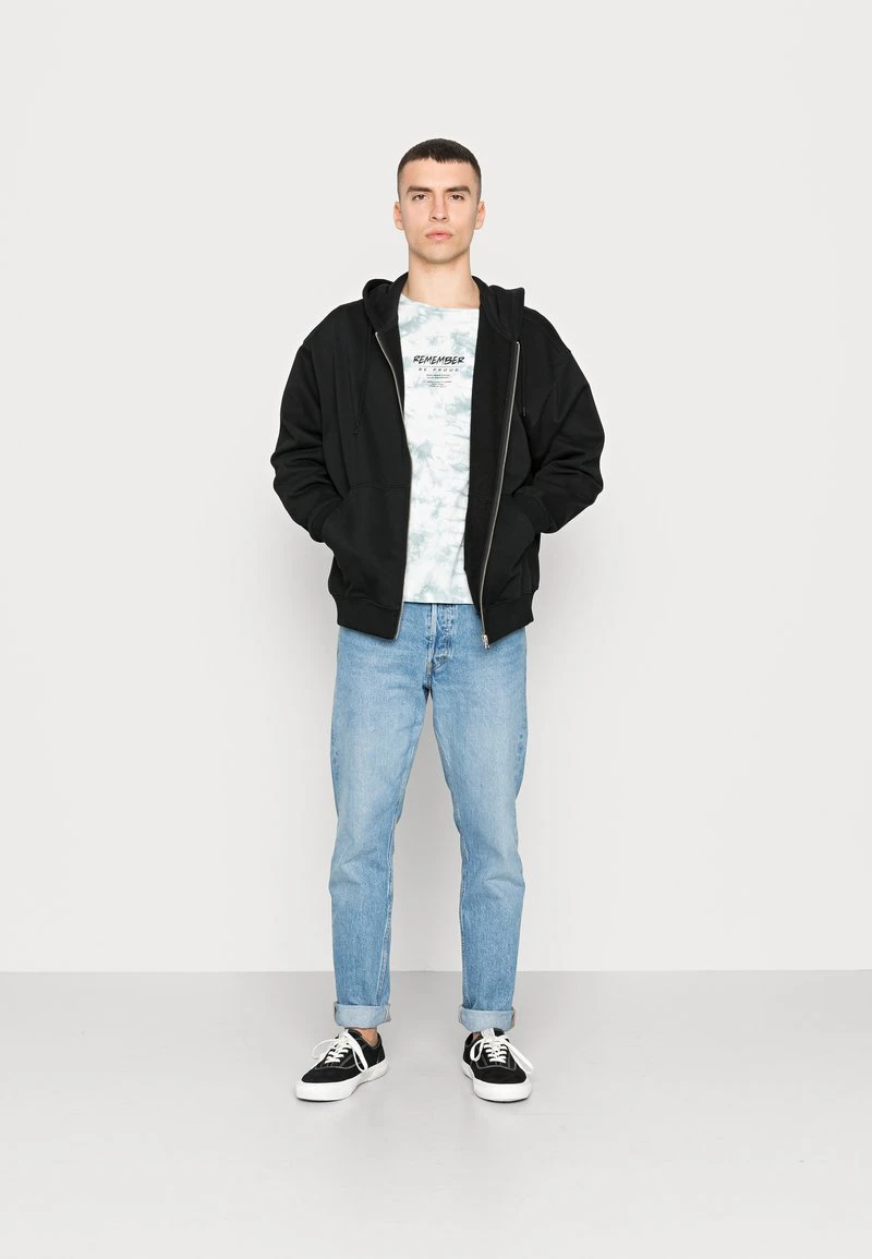 YOURTURN Unisex HALF BODY TIE DYE TEE - T-shirt Con Stampa - Green 4 YOURTURN Unisex HALF BODY TIE DYE TEE - T-shirt Con Stampa - Green - immagine 2