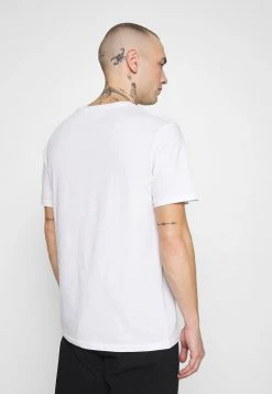 YOURTURN Unisex T-shirt Con Stampa - White -Youturn Abbigliamento Negozio 519a9d102bb14d5e821fe58e10135c1f