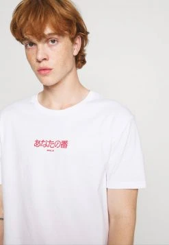 YOURTURN Unisex T-shirt Con Stampa - White -Youturn Abbigliamento Negozio 541c3ad9eced42aca4f433bbb58de41c