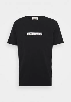 YOURTURN Unisex T-shirt Con Stampa - Black -Youturn Abbigliamento Negozio 548bb9c5066b4b4586b4c900f8002584