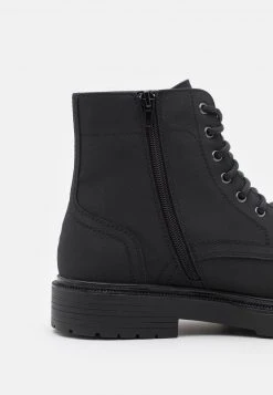 YOURTURN UNISEX - Stivaletti Stringati - Black -Youturn Abbigliamento Negozio 560733947cb94102bbb9a6d19f4feb0b