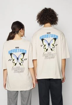 YOURTURN Unisex GRAPHIC TEE WINCENT WEISS BUTTERFLY TEE - T-shirt Con Stampa - Stone -Youturn Abbigliamento Negozio 561f1a2849714fd28a14d5c3608303b5