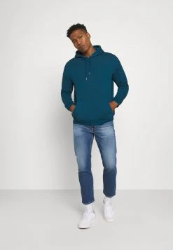 YOURTURN UNISEX 2 PACK - Felpa Con Cappuccio - Teal/light Blue