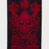 YOURTURN BEACH TOWEL 180x100CM 500 GSM - Telo Mare - Black/red, Uomo
