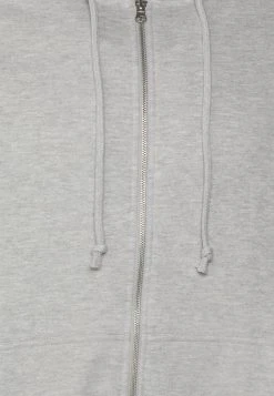 YOURTURN RELAXED FIT UNISEX - Felpa Con Zip - Mottled Light Grey -Youturn Abbigliamento Negozio 5a35d308462344048edd717afcf6ff0b