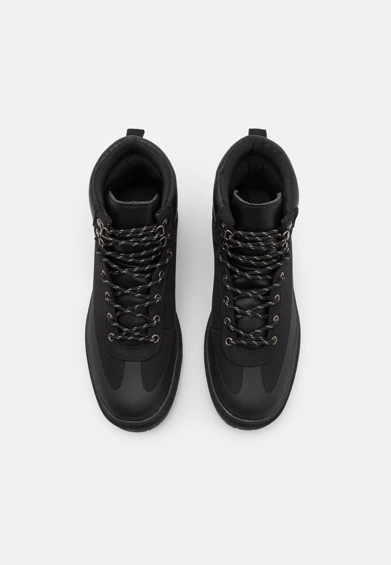 YOURTURN UNISEX - Stivaletti Stringati - Black 6 YOURTURN UNISEX - Stivaletti Stringati - Black - immagine 4