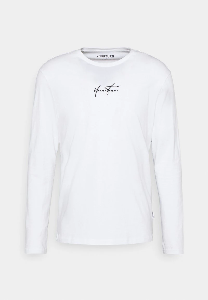 YOURTURN UNISEX - Maglietta A Manica Lunga - White 7 YOURTURN UNISEX - Maglietta A Manica Lunga - White - immagine 5