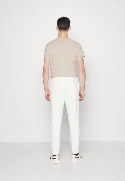 YOURTURN UNISEX - Pantaloni Sportivi - Off-white -Youturn Abbigliamento Negozio 624b02b9a3664658bd63de22a701d779