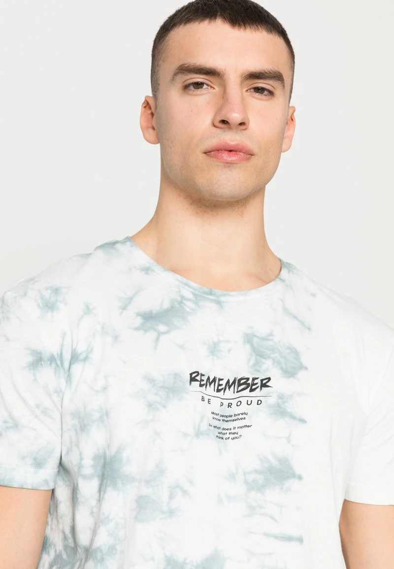 YOURTURN Unisex HALF BODY TIE DYE TEE - T-shirt Con Stampa - Green 7 YOURTURN Unisex HALF BODY TIE DYE TEE - T-shirt Con Stampa - Green - immagine 5