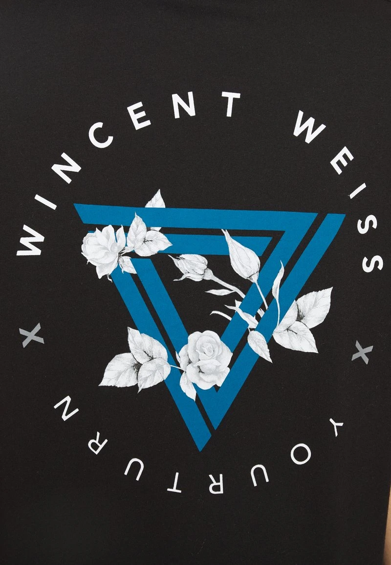 YOURTURN GRAPHIC TEE WINCENT WEISS UNISEX - T-shirt Con Stampa - Black 9 YOURTURN GRAPHIC TEE WINCENT WEISS UNISEX - T-shirt Con Stampa - Black - immagine 7